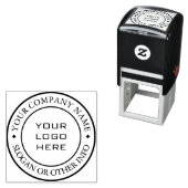 Maak uw eigen aangepaste bedrijfslogo Zelf-inktmid Zelfinktende Stempel (In situ)