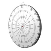 Maak uw eigen aangepaste dartboards dartbord (Voorkant Rechts)