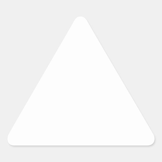 Maak uw eigen aangepaste driehoek Stickers (Voorkant)
