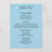 Maak Uw Eigen Aangepaste Evenement/ Restaurant Men Menu (Voorkant)