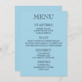 Maak uw eigen aangepaste evenementen/restaurantmen menu (Voorkant / Achterkant)
