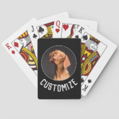 Maak uw eigen Aangepaste Foto / Afbeelding en teks Pokerkaarten (Achterkant)