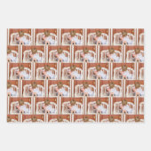 Maak uw eigen aangepaste fotopatroon inpakpapier vel (Voorkant)