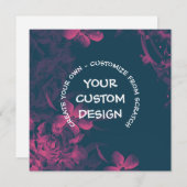 Maak Uw Eigen Aangepaste Gepersonaliseerde Kaart (Voorkant / Achterkant)