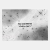 Maak Uw Eigen Aangepaste Inpakpapier Vel (Voorkant)