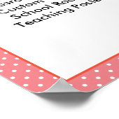 Maak uw eigen aangepaste klaslokaal poster (Hoek)