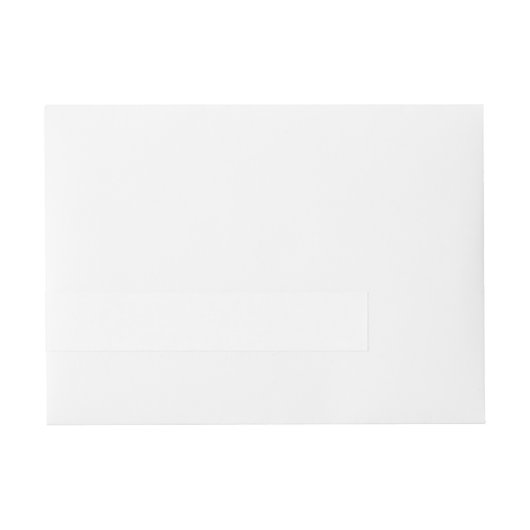Maak uw eigen aangepaste omloop rond labels omwikkelbaar adreslabel (Voorkant)