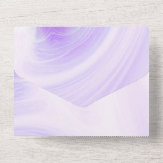 Maak Uw Eigen Aangepaste Ontwerp All In One Uitnodiging (Achterkant)