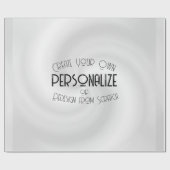Maak Uw Eigen Aangepaste Ontwerp Cadeaupapier (Vlak)