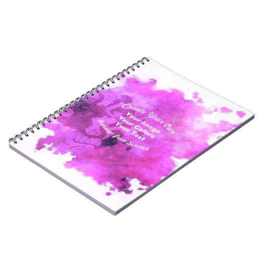 Maak Uw Eigen Aangepaste Ontwerp Notitieboek (Linkerzijde)