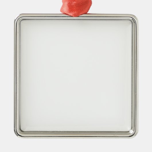 Maak uw eigen aangepaste Premium Square Ornamenten (Voorkant)