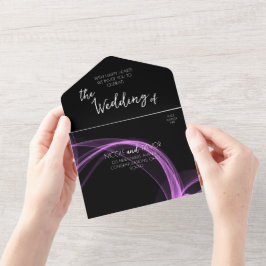 Maak Uw Eigen Aangepaste Rooklint All In One Uitnodiging