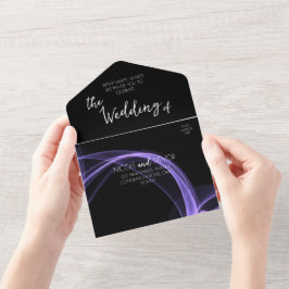 Maak Uw Eigen Aangepaste Rooklint All In One Uitnodiging