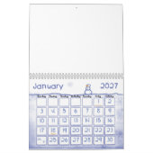 Maak uw eigen agenda ~ 2012 kalender (Jan 2027)