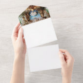 Maak uw eigen all in one uitnodiging (Afscheurbaar)