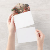 Maak uw eigen all in one uitnodiging (Afscheurbaar)