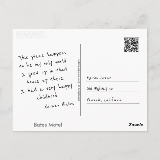 Maak uw eigen briefkaart (Achterkant)