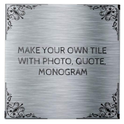 MAAK UW EIGEN CERAMISCHE TIL TEGELTJE (Voorkant)