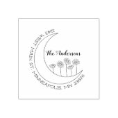 Maak uw eigen Cute en stijlvol aangepast retouradr Rubberstempel (Afrduk)