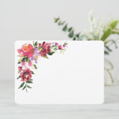 Maak uw eigen dankkaart bedankkaart (Staand voorkant)