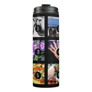 Maak uw eigen decor eenvoudig met 6 afbeeldingen o thermosbeker