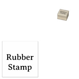 Maak Uw Eigen Eenvoudige Aangepaste 2,5 cm x 2,5 c Rubberstempel
