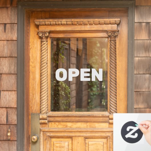 Maak Uw Eigen Eenvoudige Aangepaste Open Raam Foli Raamsticker (Huis Deur)