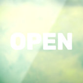 Maak Uw Eigen Eenvoudige Aangepaste Open Raam Foli Raamsticker (Vel 3)