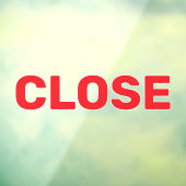 Maak Uw Eigen Eenvoudige Aangepaste Sluit Venster Raamsticker (Vel 3)