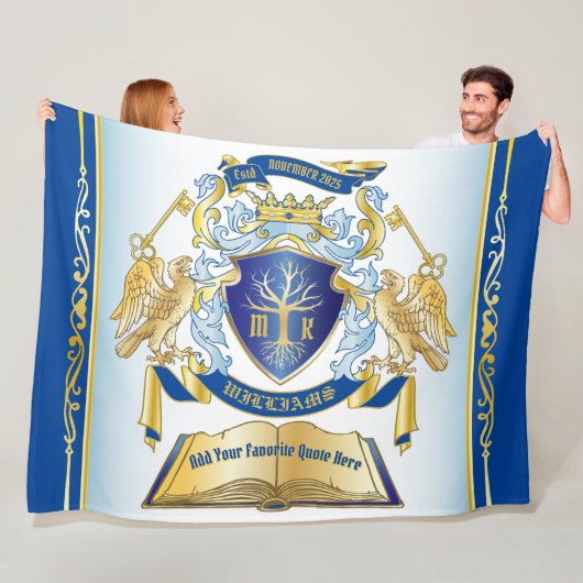 Maak uw eigen embleekboomstructuurcode gekweekt go fleece deken (In situ)