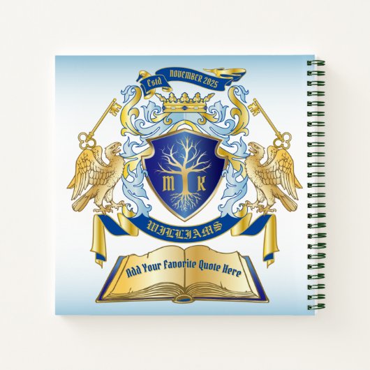 Maak uw eigen embleekboomstructuurcode gekweekt go notitieboek (Achterkant)