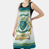 Maak uw eigen embleke boomstructuurcode gekroonde  schort (Insitu)