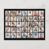 Maak Uw Eigen Foto Collage Van 35 Foto'S Briefkaart (Voorkant)