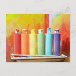 Maak uw eigen foto van Rainbows Briefkaart