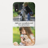 Maak uw eigen fotocollage en tekst Case-Mate iPhone case (Achterkant)