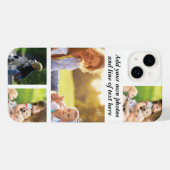 Maak uw eigen fotocollage en tekst iPhone hoesje (Achterkant horizontaal)