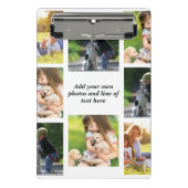 Maak uw eigen fotocollage en tekst mini klembord (Voorkant)
