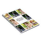 Maak uw eigen fotocollage en tekst notitieboek (Rechterzijde)