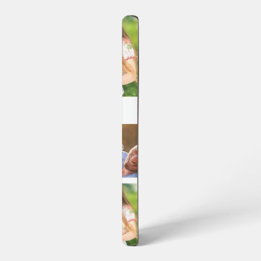 Maak uw eigen fotocollage en tekst samsung galaxy hoesje (Linkerkant)