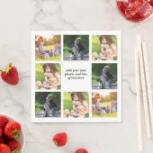 Maak uw eigen fotocollage en tekst servet (Insitu)