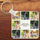 Maak uw eigen fotocollage en tekst sleutelhanger (Voorkant)