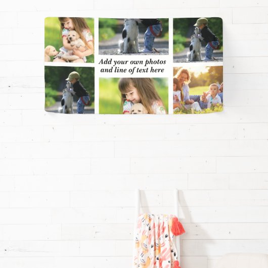 Maak uw eigen fotocollage en tekst spandoek (Insitu)