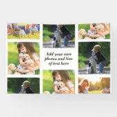 Maak uw eigen fotocollage en tekst spandoek (Horizontaal)