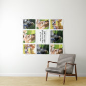 Maak uw eigen fotocollage en tekst wandkleed (In Situ (horizontaal))