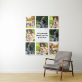 Maak uw eigen fotocollage en tekst wandkleed (In situ)