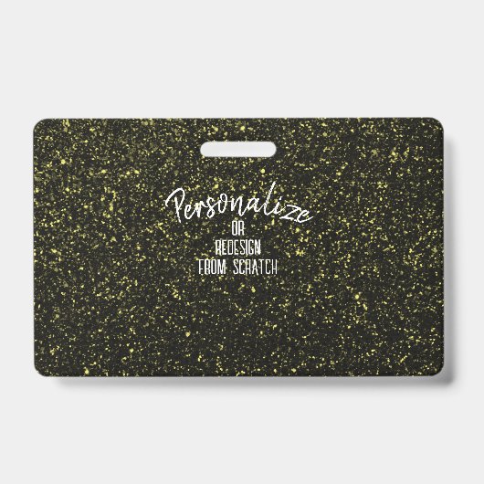 Maak Uw Eigen Gepersonaliseerde Aangepaste Badge (Voorzijde)