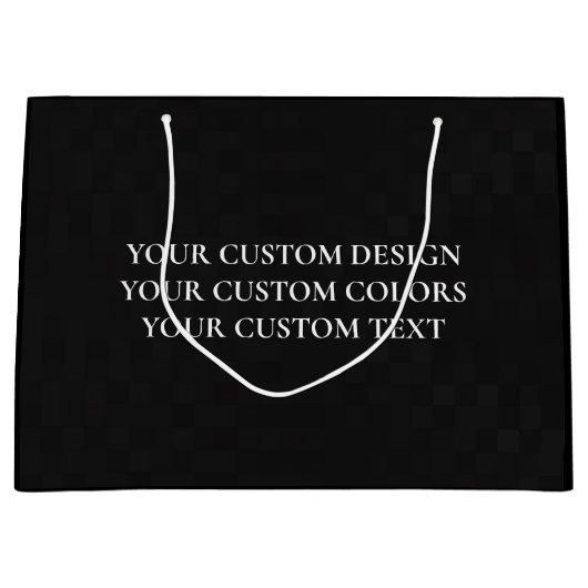 Maak Uw Eigen Gepersonaliseerde Groot Cadeauzakje (Voorkant)