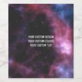 Maak Uw Eigen Gepersonaliseerde Wijn Etiket (Enkel label)