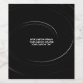 Maak Uw Eigen Gepersonaliseerde Wijn Etiket (Enkel label)