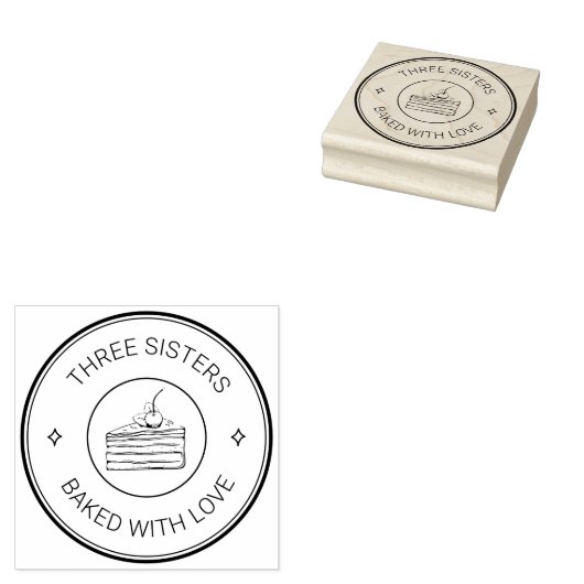 Maak Uw Eigen Grote Thuis Gemaakte Aangepaste Logo Rubberstempel (Gestempeld)